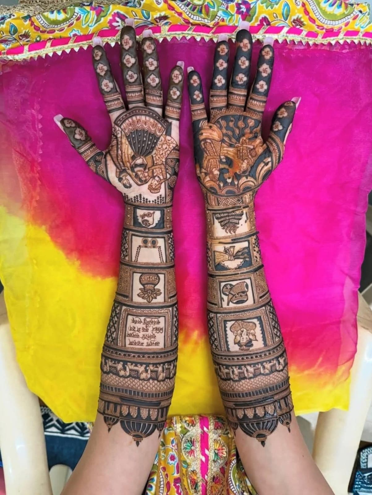 Bridal Mehndi Design by Rishi Mehndi Art in Gurgaon & Gurugram
